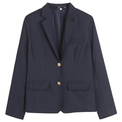University School Girl Blazer Winter School Uniform Navy Coat Japanese High School Uniforms Suit Girl Students Jacket Seifuku