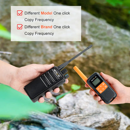 Retevis RB629 Walkie-talkies 2pcs PMR446 Long Range Lincense-free Portable Two-way Radio for Business Hotel Factory Hunting