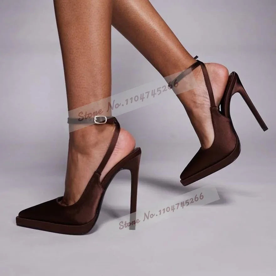 Fuchsia Patent Leather Wedged Lace-Up Ankle Boots Green Buckle Straps Metal Decor Booties Hgih Platform Pocket Nightclub Shoes