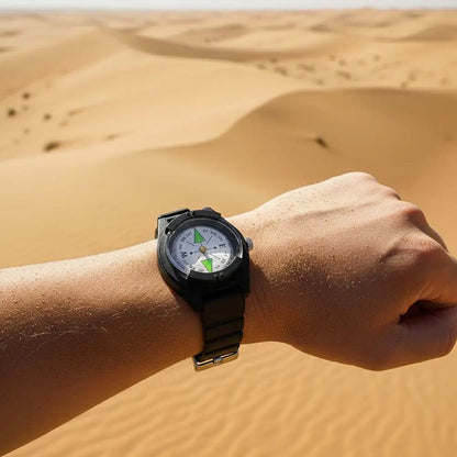 Portable Waterproof High Precision Wrist Watch Compass Teaching Aids Gift Compact Navigation Tool