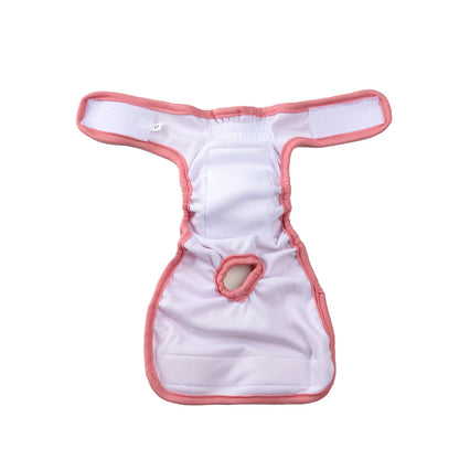 Reusable Female Dog Diapers Pet Physiological Pants Breathable Puppy Sanitary Panties Washable Pets Shorts for Small Medium Dogs