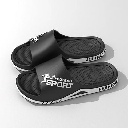 Fashion Men's Sandals Summer EVA Comfortable Anti-Slip Soft Soles House Slippers for Indoor Outdoor Wear Breathable Shower Slide