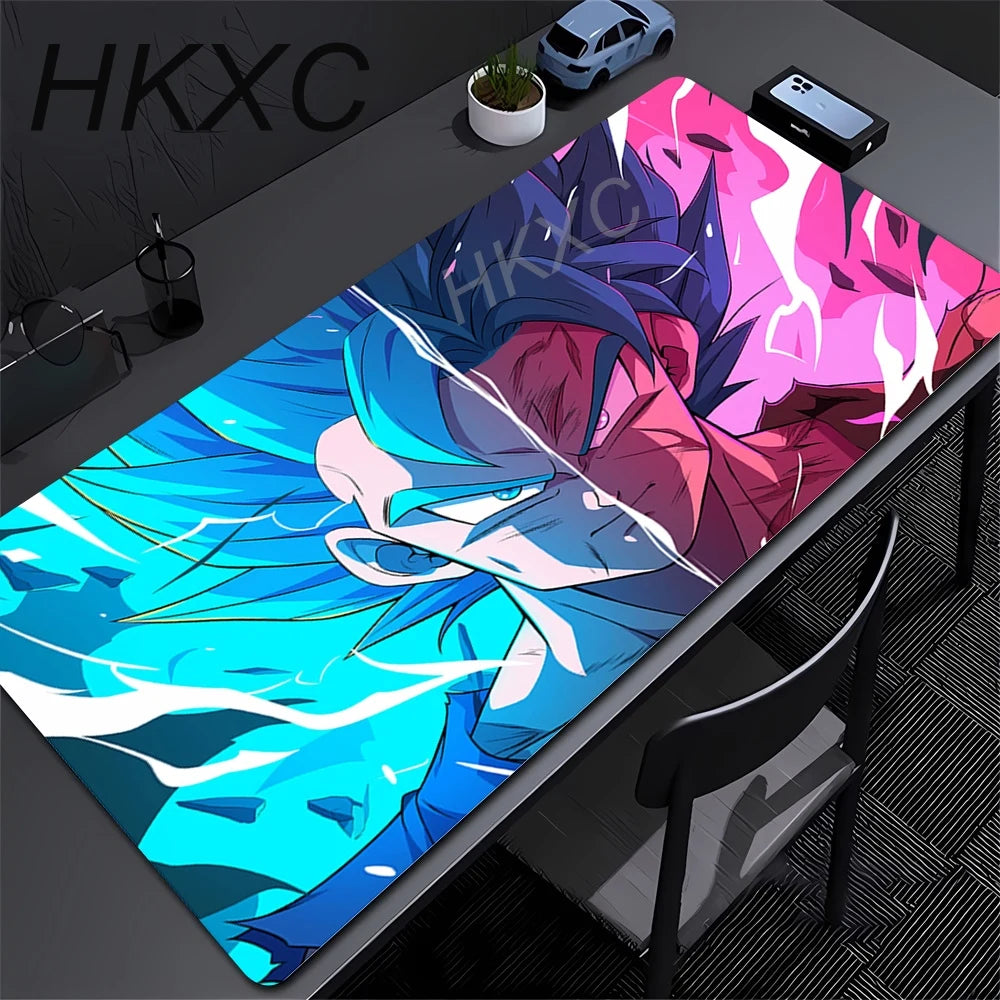 XXL Mouse Pad Anime Dragon Ball Z Kawaii DBZ Desk Mat Girl Gabinete Gamer Computer Desk Mat Keyboard Gaming Accessories Mousepad