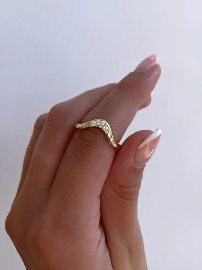 925 Sterling Silver Simple Fashion Water Drop Zircon Ring For Women Engagement Wedding Luxury High Quality Fine Jewelry