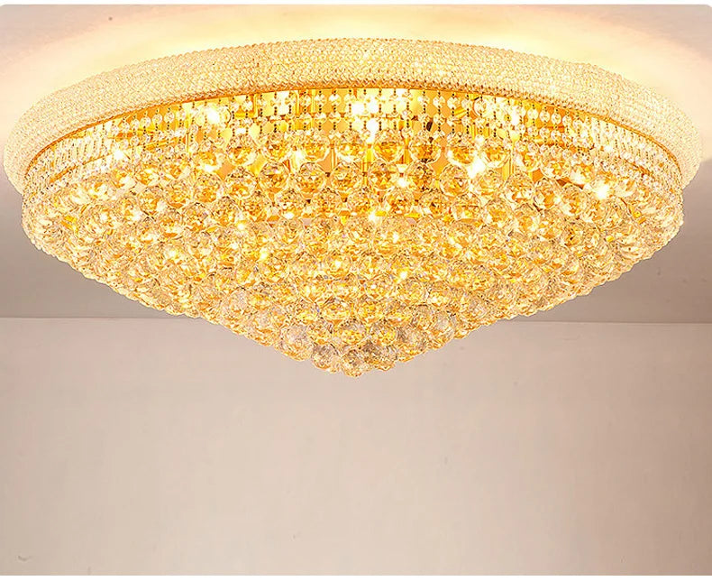 Luxury Crystal Led Ceiling Lights for Living Room Modern Ceiling Chandelier Dining Room Chandeliers Lighting Lamps Ceilings Lamp