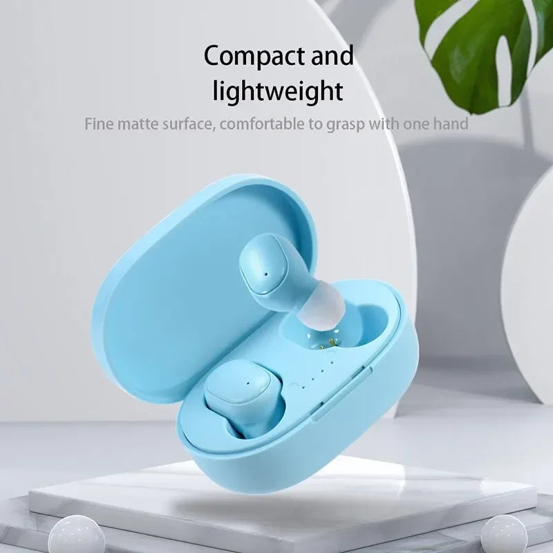 A6S TWS Wireless Bluetooth Headphone 5.0 Earphones Sport Earbuds Headset With Mic For IPhone Samsung Huawei For Cell Smartphones