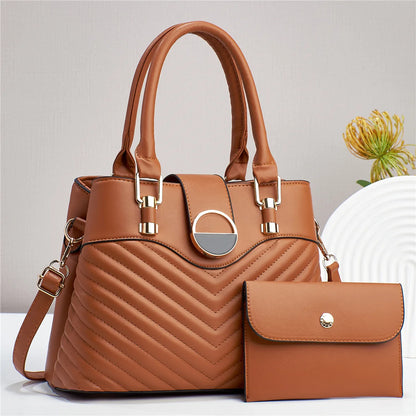 Women's Large Capcity Handbag Purse Crossbody Bags for Female 2024 Luxury Design Casual Tote Bags Soft Leather Shoulder Sac