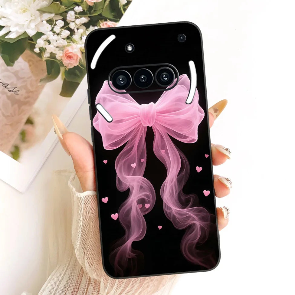 Casing For Nothing Phone (3a) A059 Cover For Nothing Phone 3a Case Silicone Cute Cat Fashion Butterfly Funny Painted