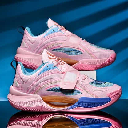 Unisex Basketball Shoes High-quality Mesh Comfort Outdoor Sports Court Basketball Shoes Soft Soled Rebound Sneakers for Men