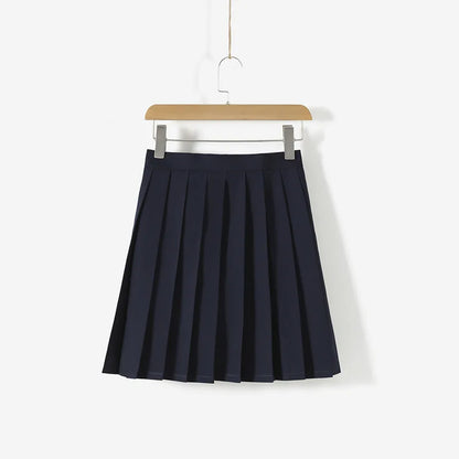 JK Uniform Full Set Basic Spring Shore Gold Two Long-sleeved Japanese Soft Girl Student College Style Sailor Suit