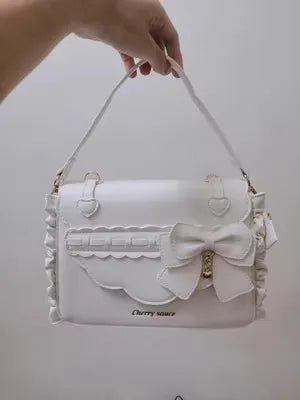 Sweet Ita Bag 2026 Elegant Lolita Bag Ladies Cute Girls Bow Crossbody Bag Popular JK Uniform Shoulder Bag Autumn Bolso Сумка