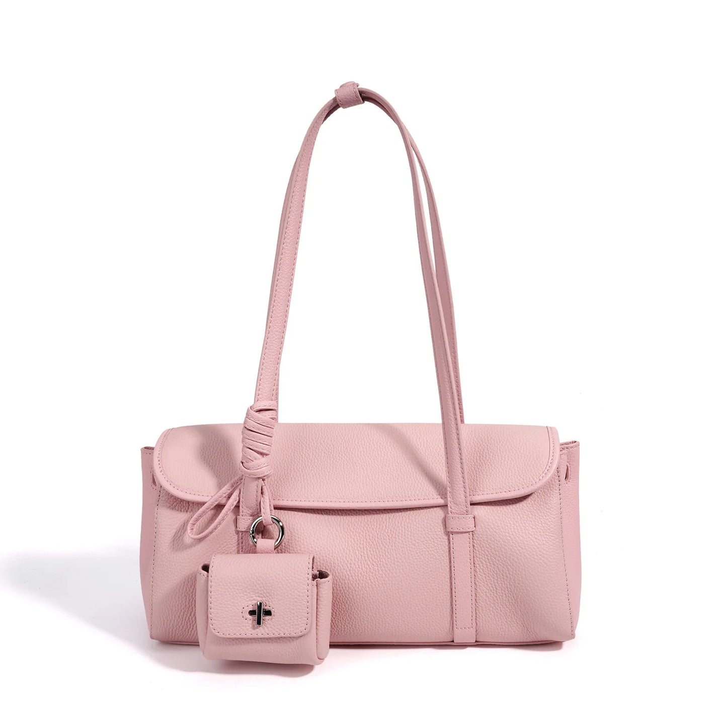 Women's Genuine Grade Cowhide Leather Fashion Tote Handbag Luxury Designer Brand Ladies Shoulder Underarm Bag for Woman 2026 New