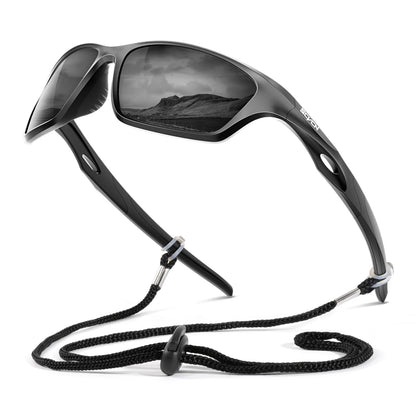SCVCN Polarized Fishing Sunglasses Sports Sunglasses for Men and Women Cycling Glasses Mountain Bicycle Riding Goggle Bike UV400