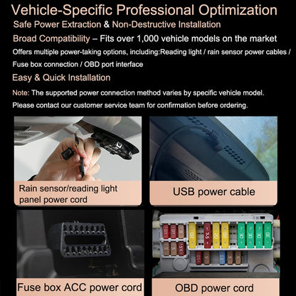 for Jeep Cherokee KL Facelift 2019-2025 Plug and Play Wifi OEM DVR 4K Dash Cam Front Rear Camera Night Vision Video Recorder