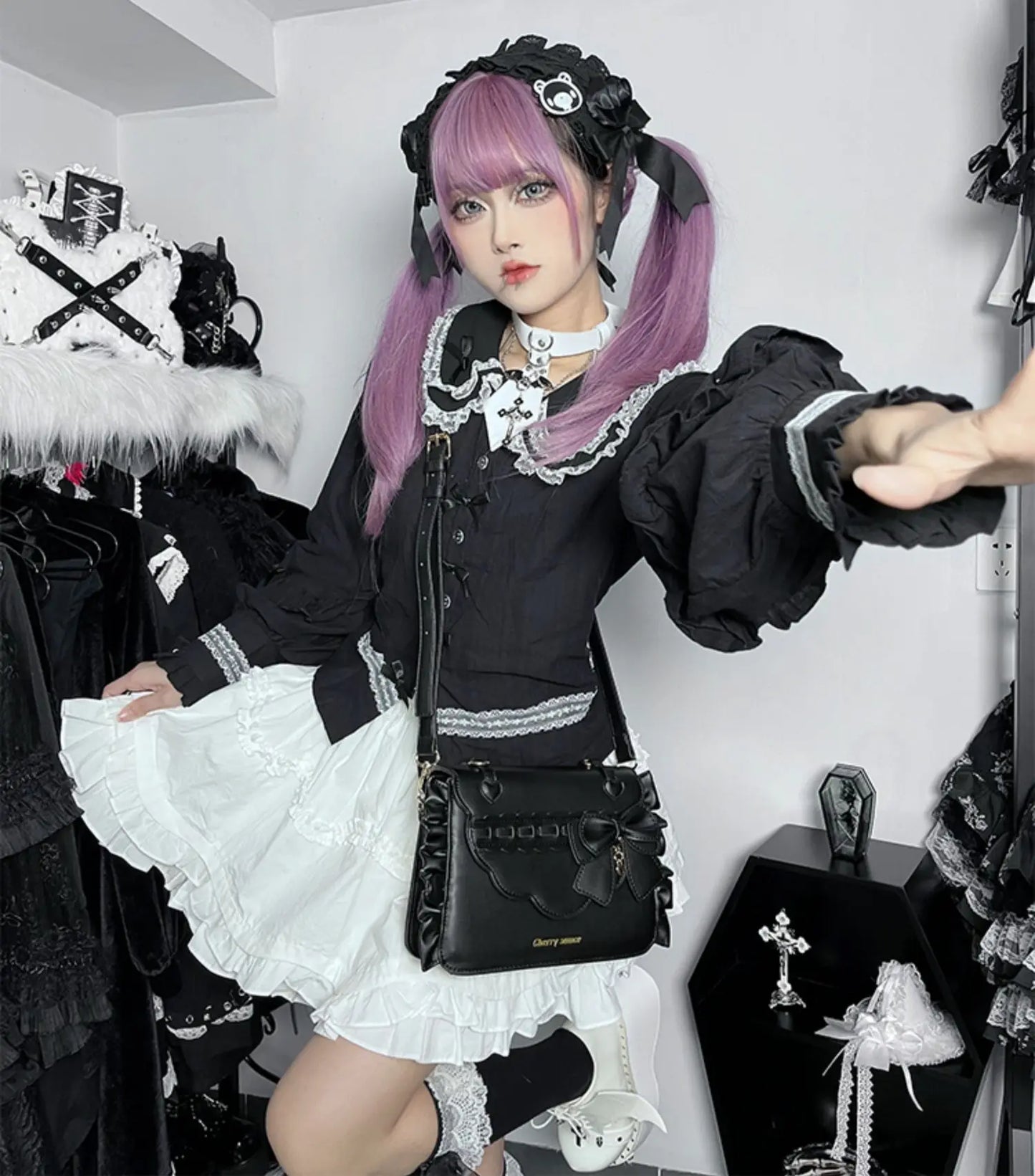 Sweet Ita Bag 2026 Elegant Lolita Bag Ladies Cute Girls Bow Crossbody Bag Popular JK Uniform Shoulder Bag Autumn Bolso Сумка