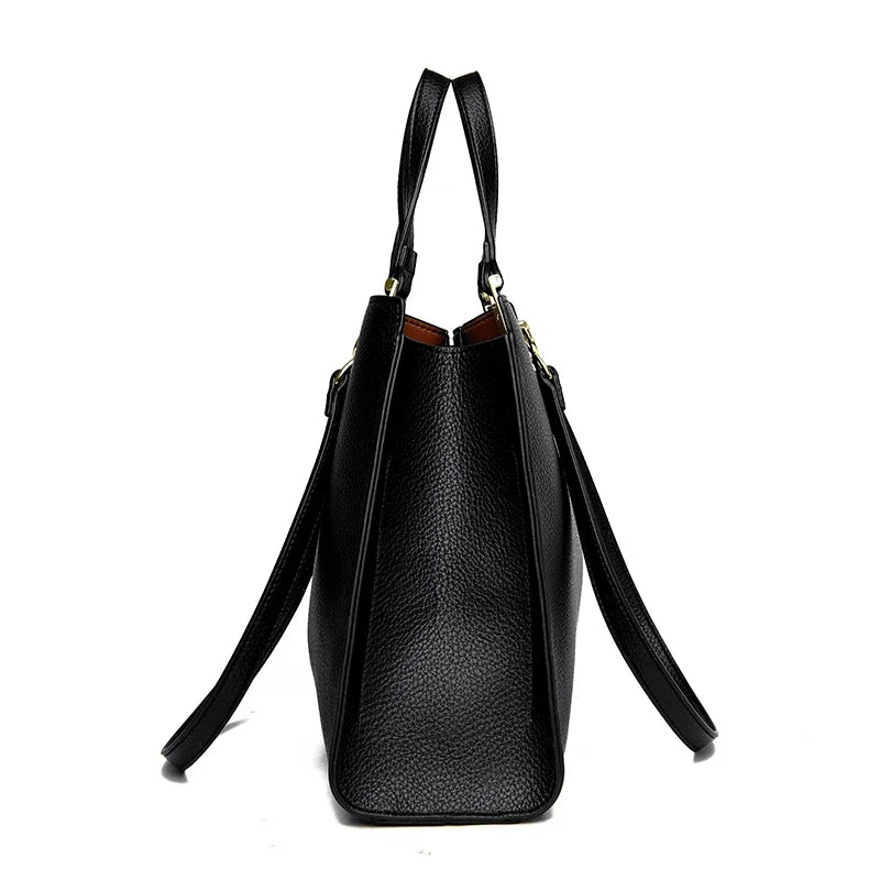 Genuine Brand Luxury Designer Women Bags High Quality Leather Shoulder Crossbody Messenger Tote Bag Large Handbag Purses