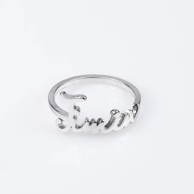 Kpop Group Members SUGA V J HOPE RM JIMIN Rings For Women Size 8# Anillos Mujer
