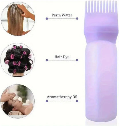 2/3pcs Hair Growth Essential Oil Applicator Bottle & 1ml Scalp Massage Comb Set - Anti-Loss, Scalp Care Tools for All Hair Types
