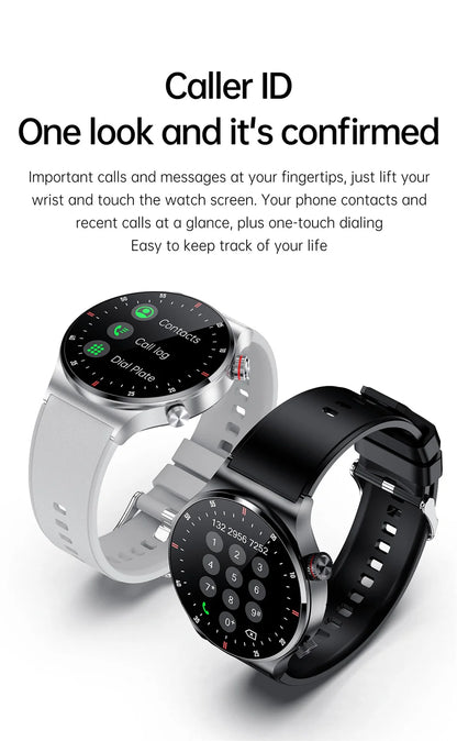 2025 NFC Bluetooth Call Smart Watch Men Full Screen GPS Sports Bracelet Waterproof ECG Health Monitor SmartWatch for IOS Android