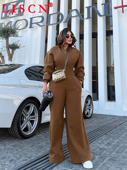 5 Bulk Items Wholesale Lots Rompers Womens Jumpsuits Long Sleeve Hooded Slim Solid Casual Y2k Clothing Street K16131
