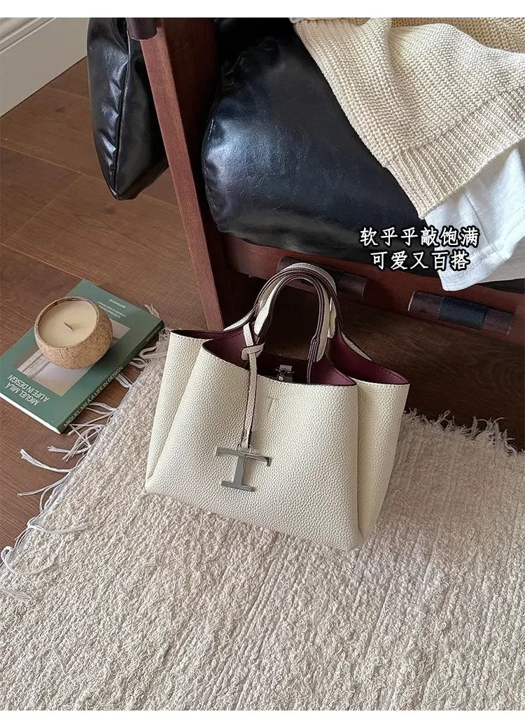 Premium Ladies Tote Bag, Fashionable Leather Crossbody Handbag For Women, Luxury Brand Messenger Bag