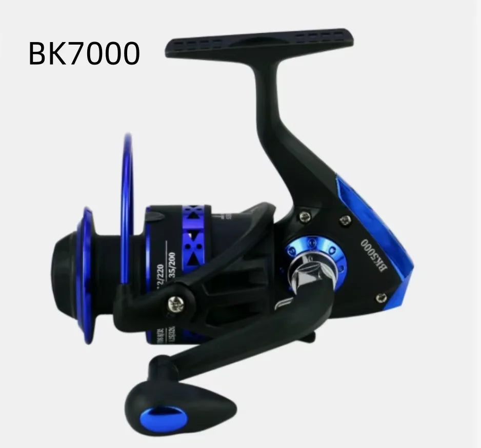 Spinning Reel Fishing Reel 1000-7000 Size Optional Metal Spool Fishing Reel Suitable for Saltwater and Freshwater Carp Lure Surf