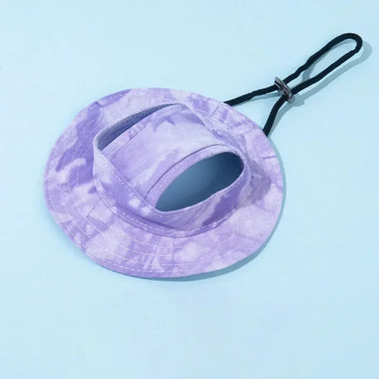 Pet Hat with Ear Holes Sunscreen Baseball Cap for Large Medium Small Dogs Cap Sun Hat for Cat Outdoor Hiking Hat Pet Products