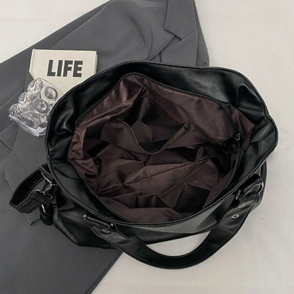 Soft Interior Compartment Shoulder Bags 2026 High Quality Contrasting Colors Bags for Women Fashion Zipper Pu Women's Handbags