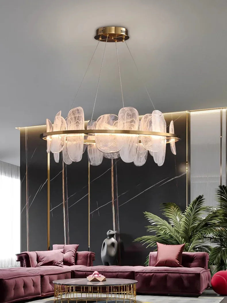 Nordic Style Simple LED Pendant Lights for Living Dining Room Kitchen Food Tables Chandelier Home Decor Hanging Light Fixture