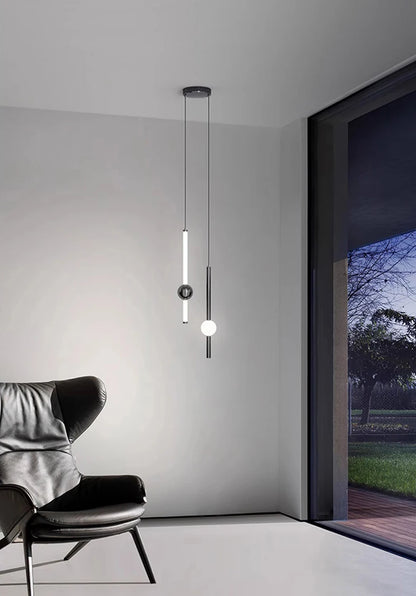 1pc Modern Home Decor LED Lights Bedroom Lamp Bedside Pendant Light Lamps LED Chandeliers Hanging Light Indoor Lighting