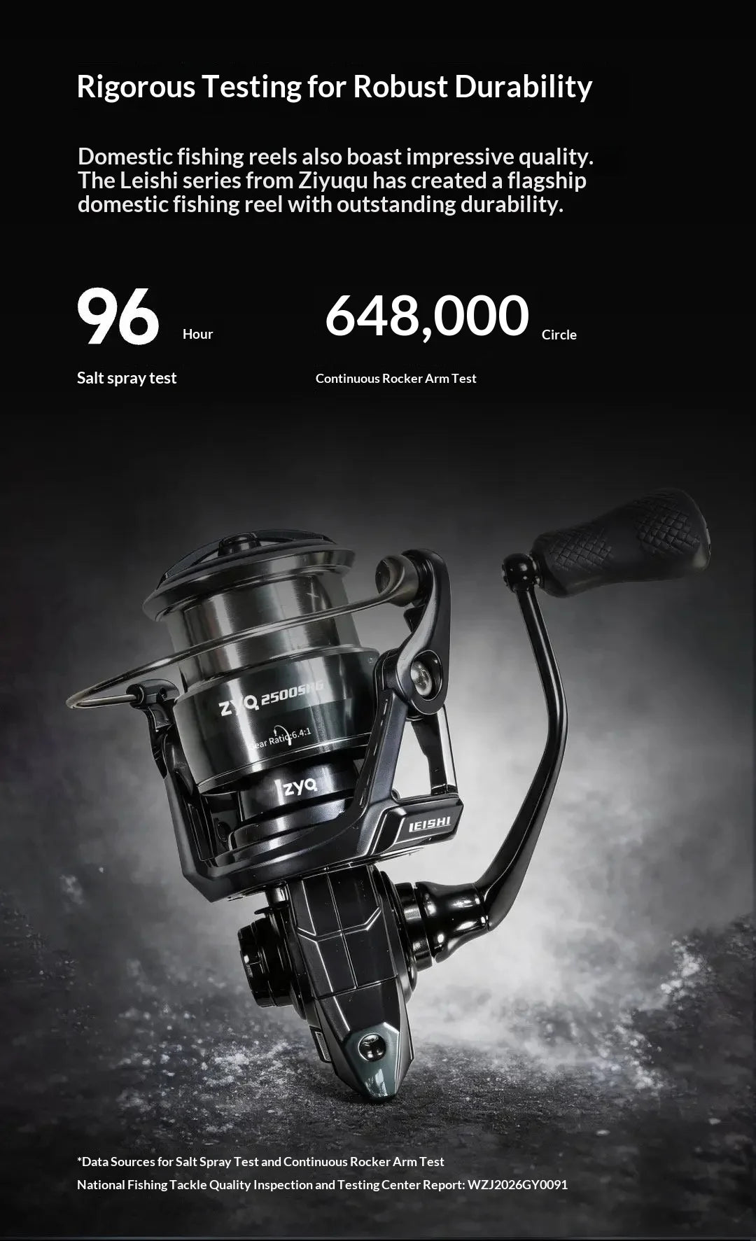 ZYQ Spinning Fishing Reel Leishi Pro Carbon Fiber Metal High Gear Ratio Shallow Spool Waterproof For Freshwater Saltwater Lure