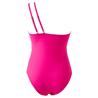 One-shoulder One-piece Swimsuit For Women Patchwork Swimsuit Push Up Bikini Swimwear Summer Beach Bathing Suit 2026 New