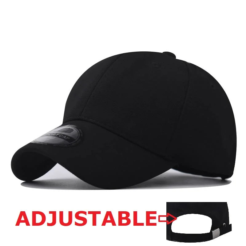 Back Closed Baseball Caps Full Closure Snapback Hats Hip Hop Hat for Men Women58-60cm Dad Hats Cap Kids Adults