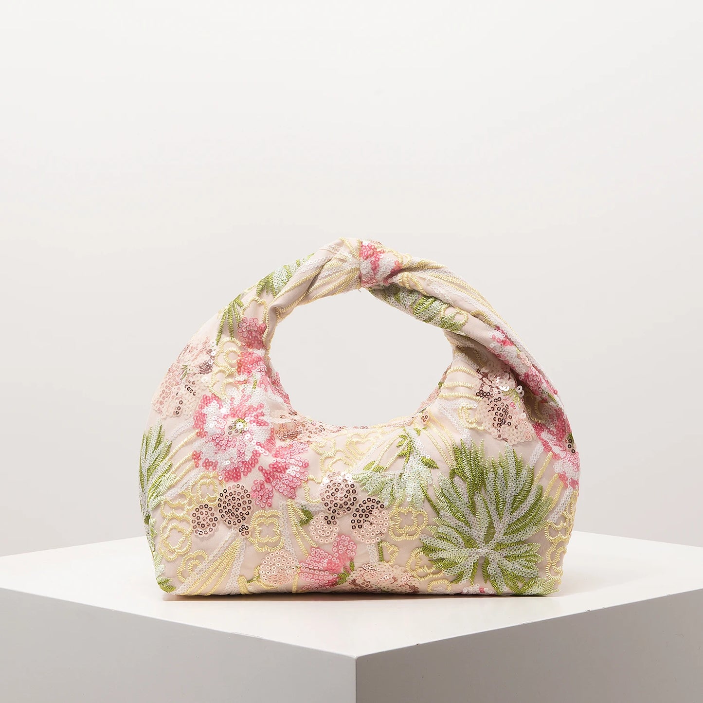 Luxury Sequin HandBags For Ladies，Floral Bag，Prom Bag，Prom Dresses For Women，Prom Accessories，Bridal Party，Bag For Women Elegant