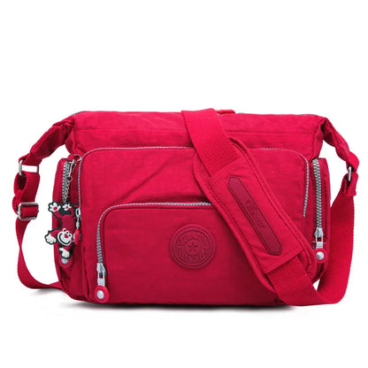 TEGAOTE Messenger Bags Women Crossbody Shoulder Bag Lady Bolsa Feminina Mujer Large Solid Beach Travel Bag Female Zipper 2024
