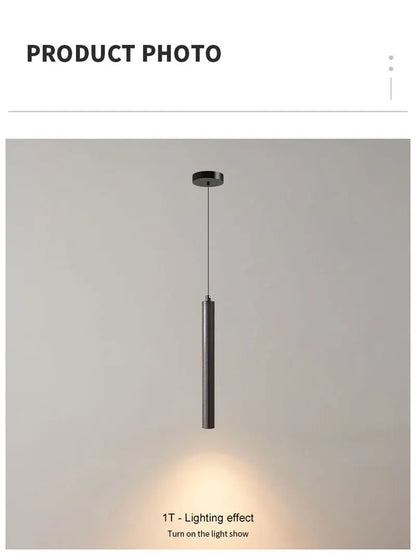 Nordic LED Cord Pendant Lighting for Kitchen Bedside Adjustable Line Suspended Hanging Lamps Chandelier Lights for Restaurant