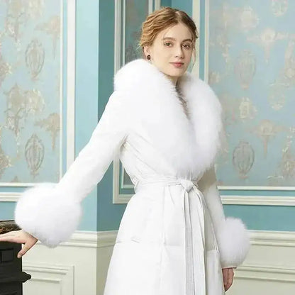 Winter Real Fox Fur Collar Cuffs Set Neck Warmer Fur Scarves Shawls Natural Fox Fur Collar Scarf Women Men Coat Warm Accessories