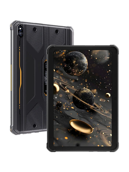 HOTWAV R10 Pro Rugged Tablet 10800mAh Massive Battery 10.1'' HD+ Display Octa-core Pad Android 14 8GB/16GB Expansion RAM 256GB ROM 13MP + 5MP Camera 4G Global Tablet PC