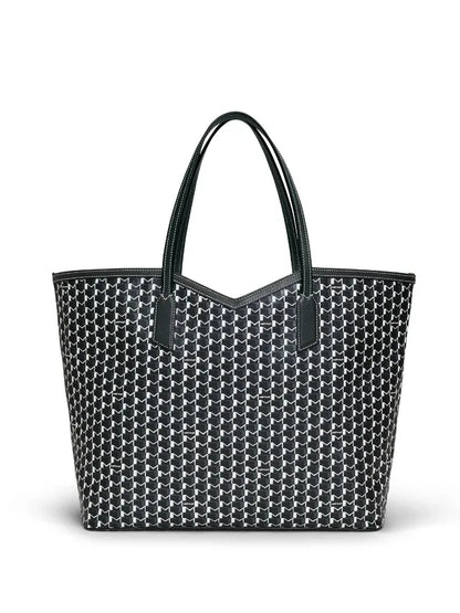 Luxury Brand Tote Bag Woman Classic Monogram Print Coated Canvas Handbag Large Capacity Shoulder Bag With Removable Zipped Pouch