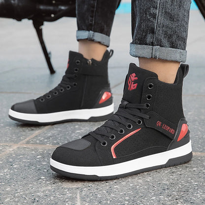 2026 New Men's Motorcycle Shoes Fashion Breathable Men Motorcycle Boots Road Racing Motos Protective Boot TPU Anti-fall Shoes