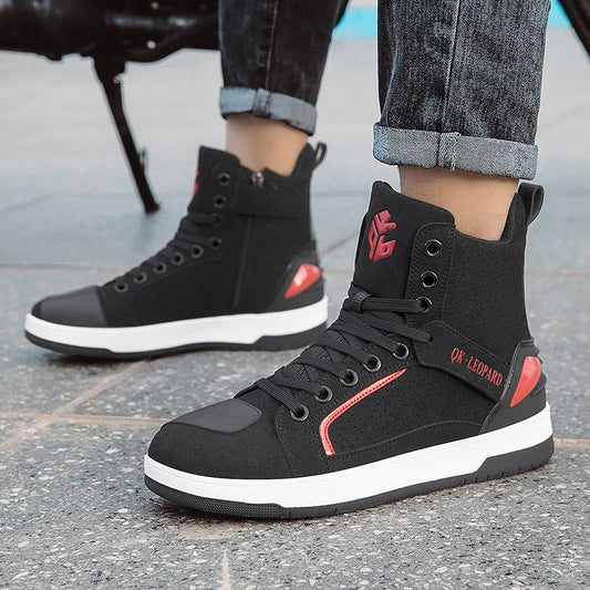 2026 New Men's Motorcycle Shoes Fashion Breathable Men Motorcycle Boots Road Racing Motos Protective Boot TPU Anti-fall Shoes