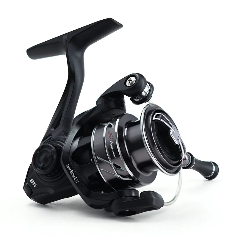 SEASIR Stream Spinning Reel 139g Ultralight Carbon Washers Max Drag 6Kg 5+1BB 5.4:1 Gear Ratio Fishing Wheel