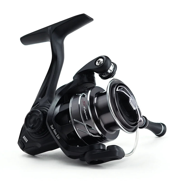 SEASIR Stream Spinning Reel 139g Ultralight Carbon Washers Max Drag 6Kg 5+1BB 5.4:1 Gear Ratio Fishing Wheel