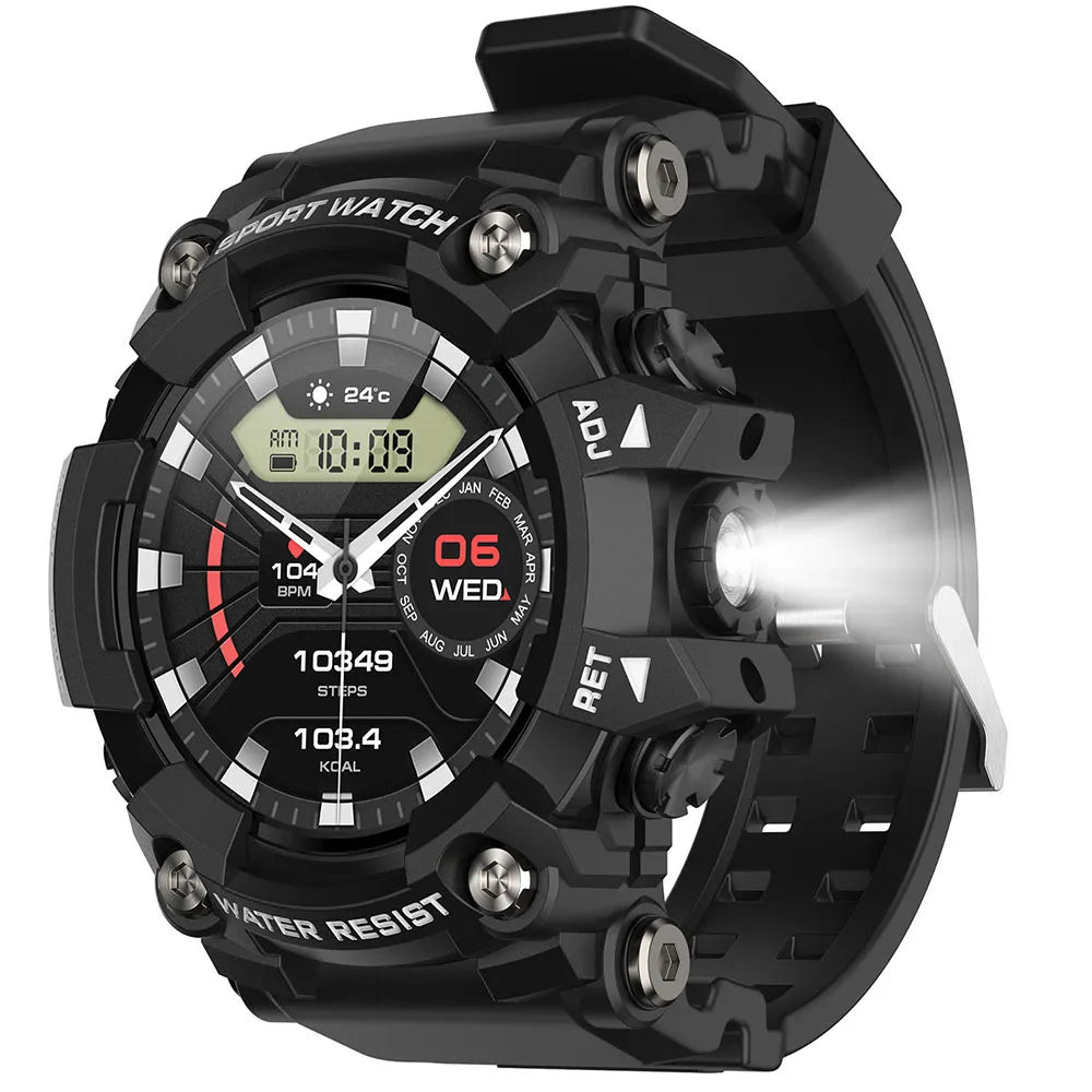 2026 Altitude Barometer Men's Smartwatch Bluetooth Talking Compass Air Pressure Multi Sport Smart Watch for iOS Android
