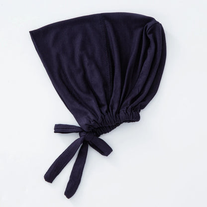 82 Colors Tie-Back Undercaps Fashion Women's Inner Hijab Muslim Cap Bonnet Plain Islamic Cotton Spandex Jersey DEW Underscarf
