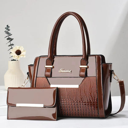 2025 New High Quality Pu Leather Messenger Bags for Women Luxury Designer Shoulder Crossbody Bags Ladies Purses and Handbags