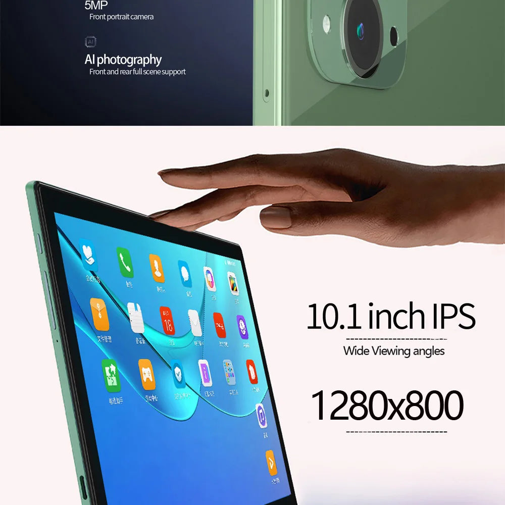 New 5G Original Pad 8GB RAM 256GB ROM 10.1 Inch Android 13 Tablets Octa Core Google Play 4G Phone Call WiFi Tablet PC 8000mAh
