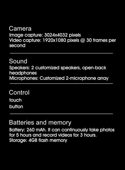 8K AI Smart Glasses With 100MP Camera Chat GPT Touch Sport Sunglasses Bluetooth Call Video Music Player ForMen Women