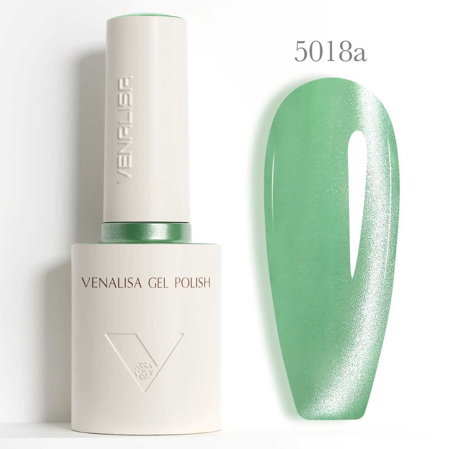 Venalisa 10ml HEMA TPO Free Red Cat Eye Gel Polish Soak Off UV LED Magnetic Nail Polish Diamond Top Long Wear Gel Varnish