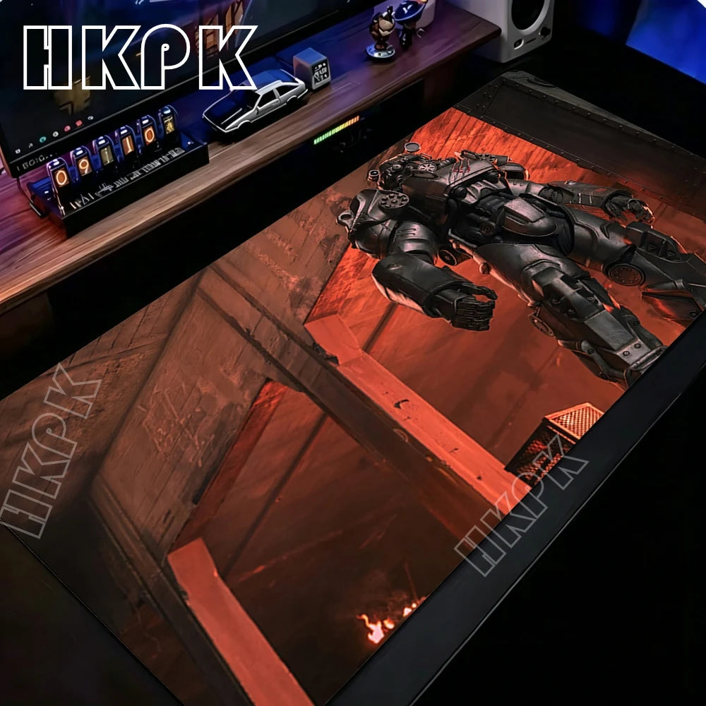 HD Printing Mousepad Fallout 4 Gamer Large Mouse Pad XXL Keyboard Non-slip Rubber Laptop PC Gaming Office Computer Desk Mats